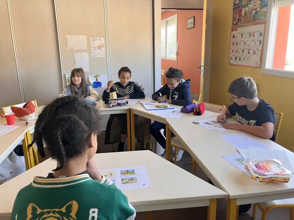cours d'anglais primaire